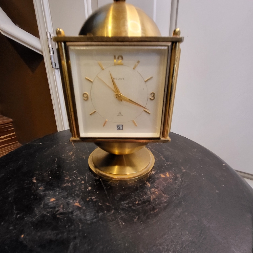 Relide Weather Station Clock 8 Days Imhoff Movement 15 Jewel - Picture 7 of 16